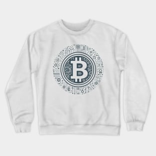 I love cryptocurrency Crewneck Sweatshirt